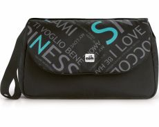 Дитяча коляска 3 в 1 Cam Dinamico Up Smart чорний з літерами (біла рама)